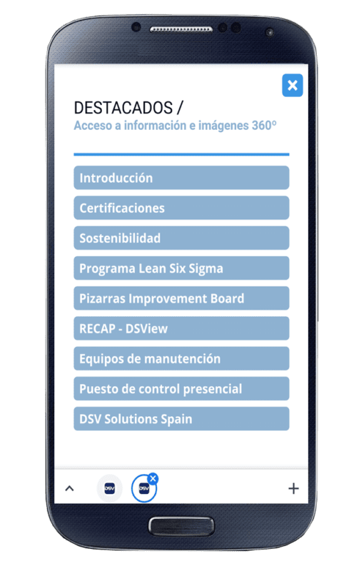 aplicación móvil visitas virtuales para empresas de logística