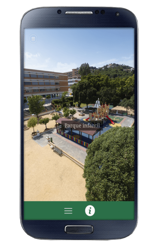 App de visitas virtuales para centros educativos