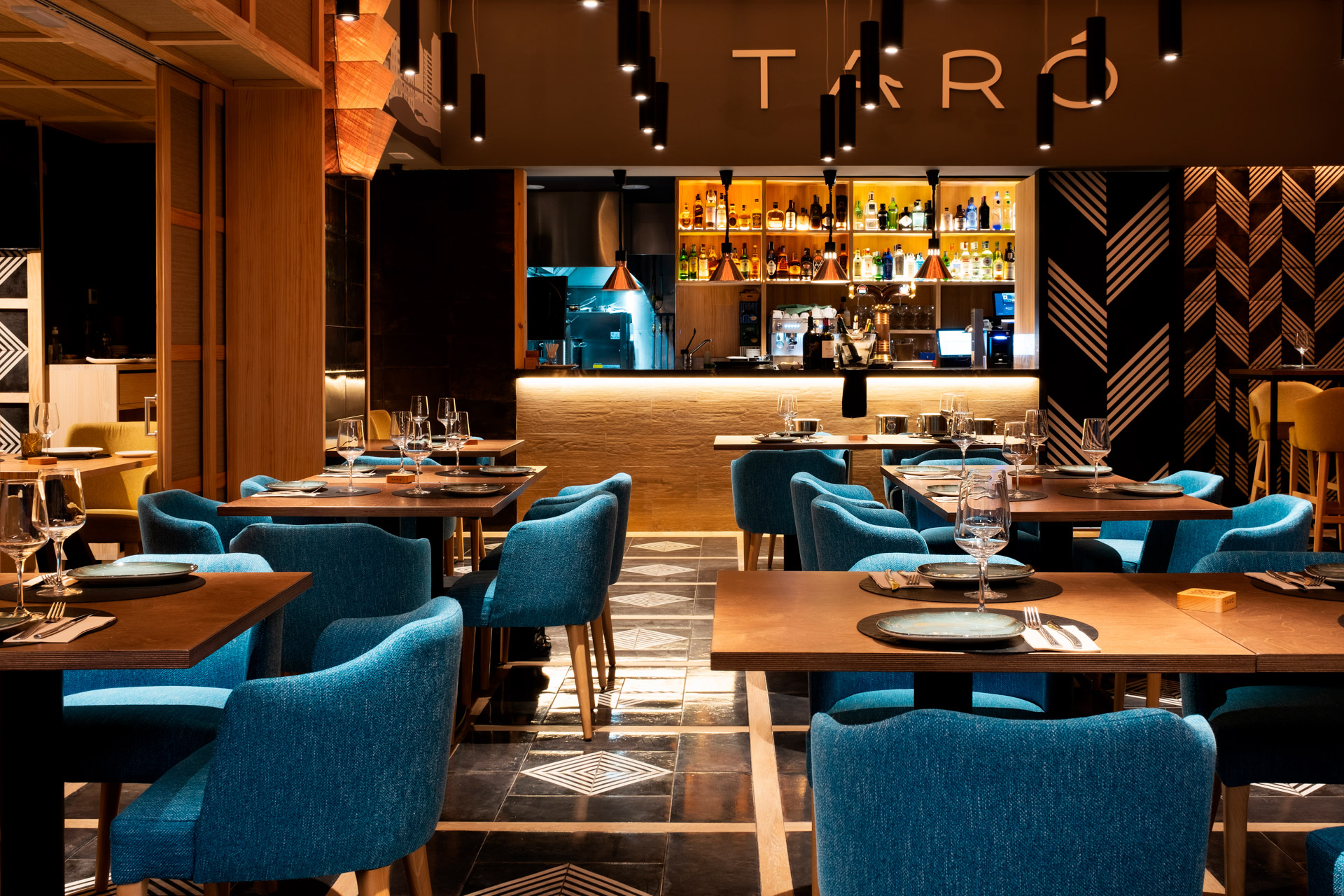 Fotografía de restaurante Taró en Málaga.